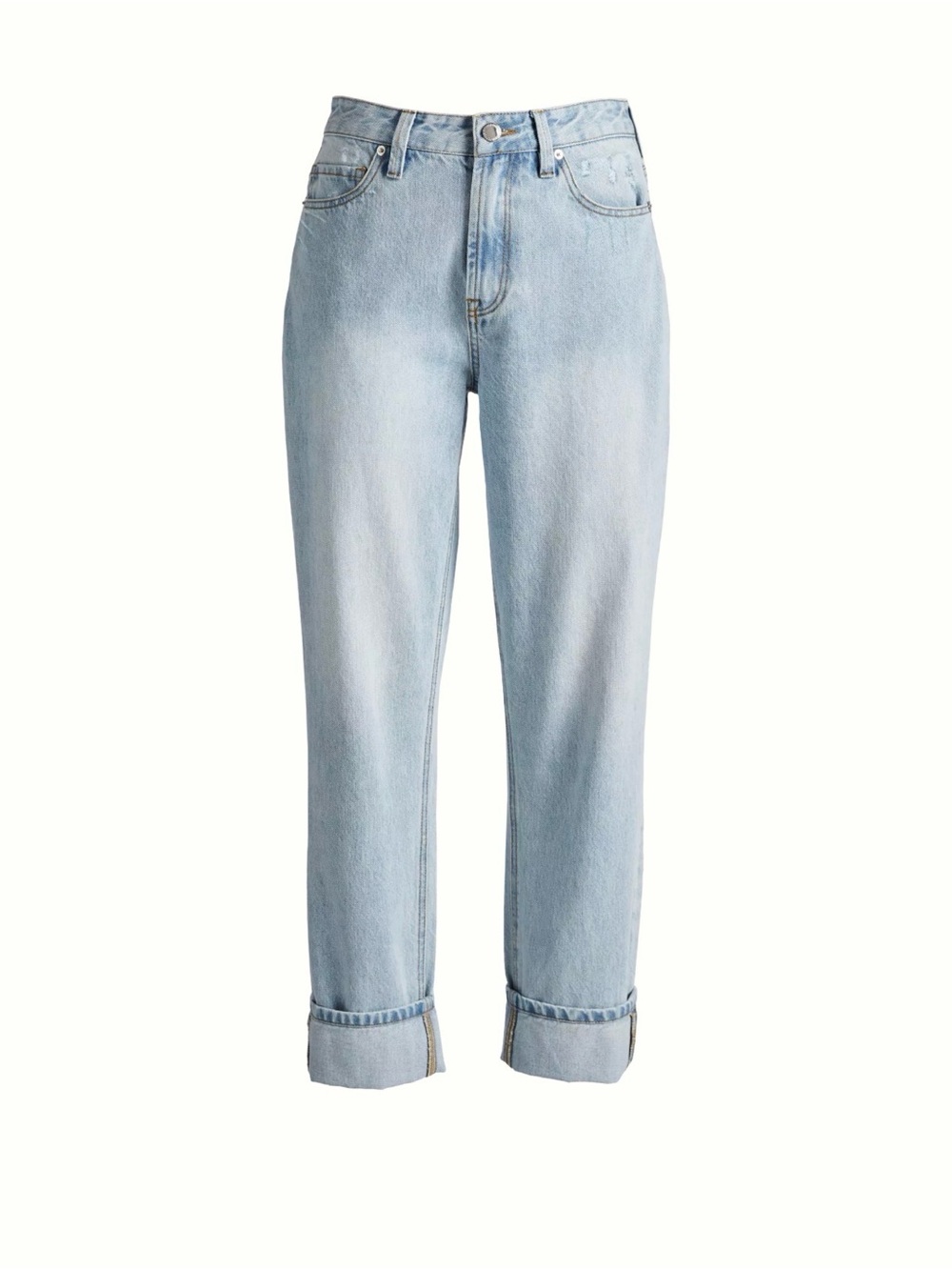 Boston Proper Newport Relaxed Cuffed Jean Size 2 New With Tags